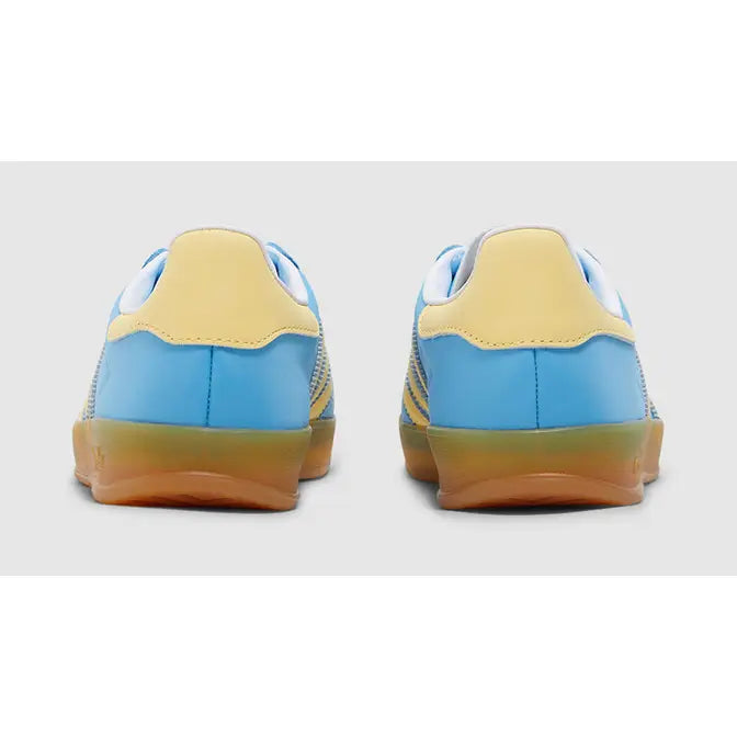 Adidas Gazelle Indoor Semi Blue Burst Almost Yellow (Women's)