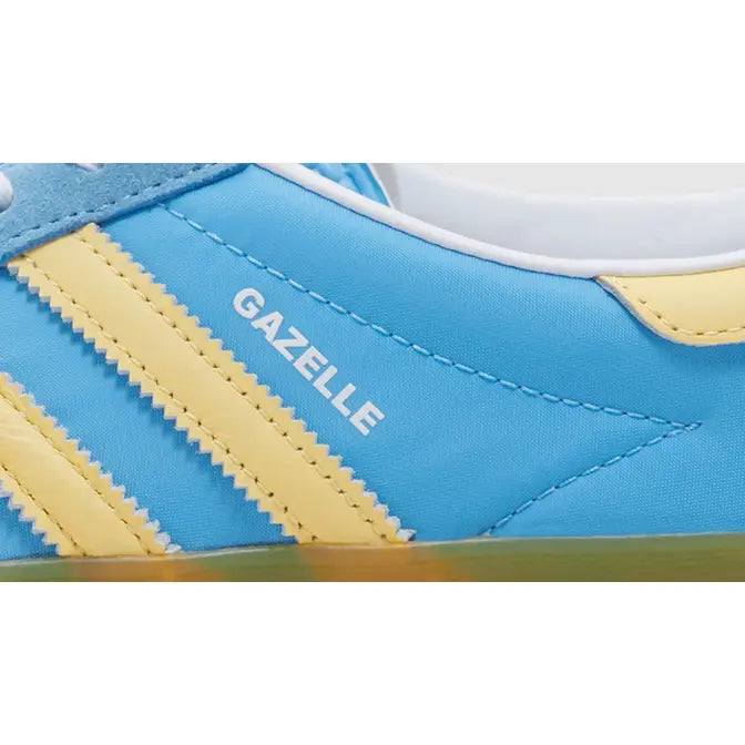 Adidas Gazelle Indoor Semi Blue Burst Almost Yellow (Women's)