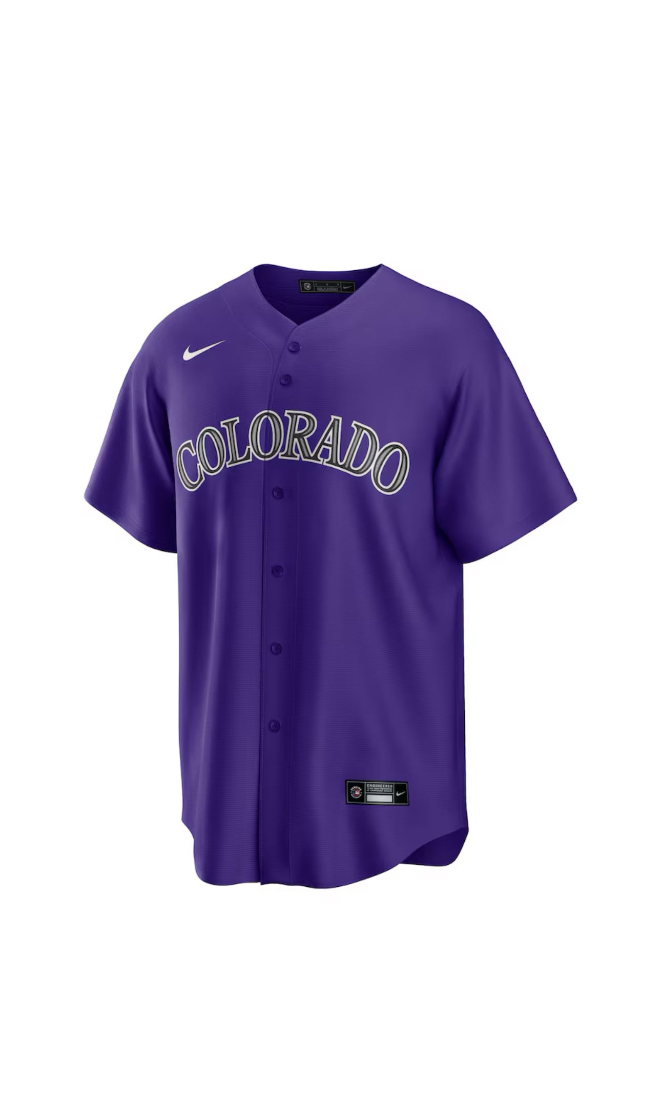 Men's Nike Purple Colorado Rockies Alternate Team Jersey