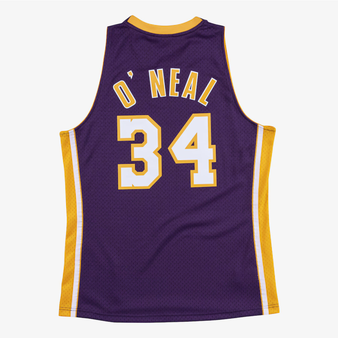 Men's Shaquille O'Neal Purple Los Angeles Lakers 1999/00 Hardwood Classics Swingman Player Jersey
