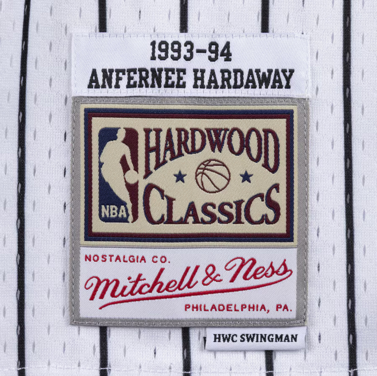 Men's Penny Hardaway White Orlando Magic 1993/94 Hardwood Classics Swingman Player Jersey