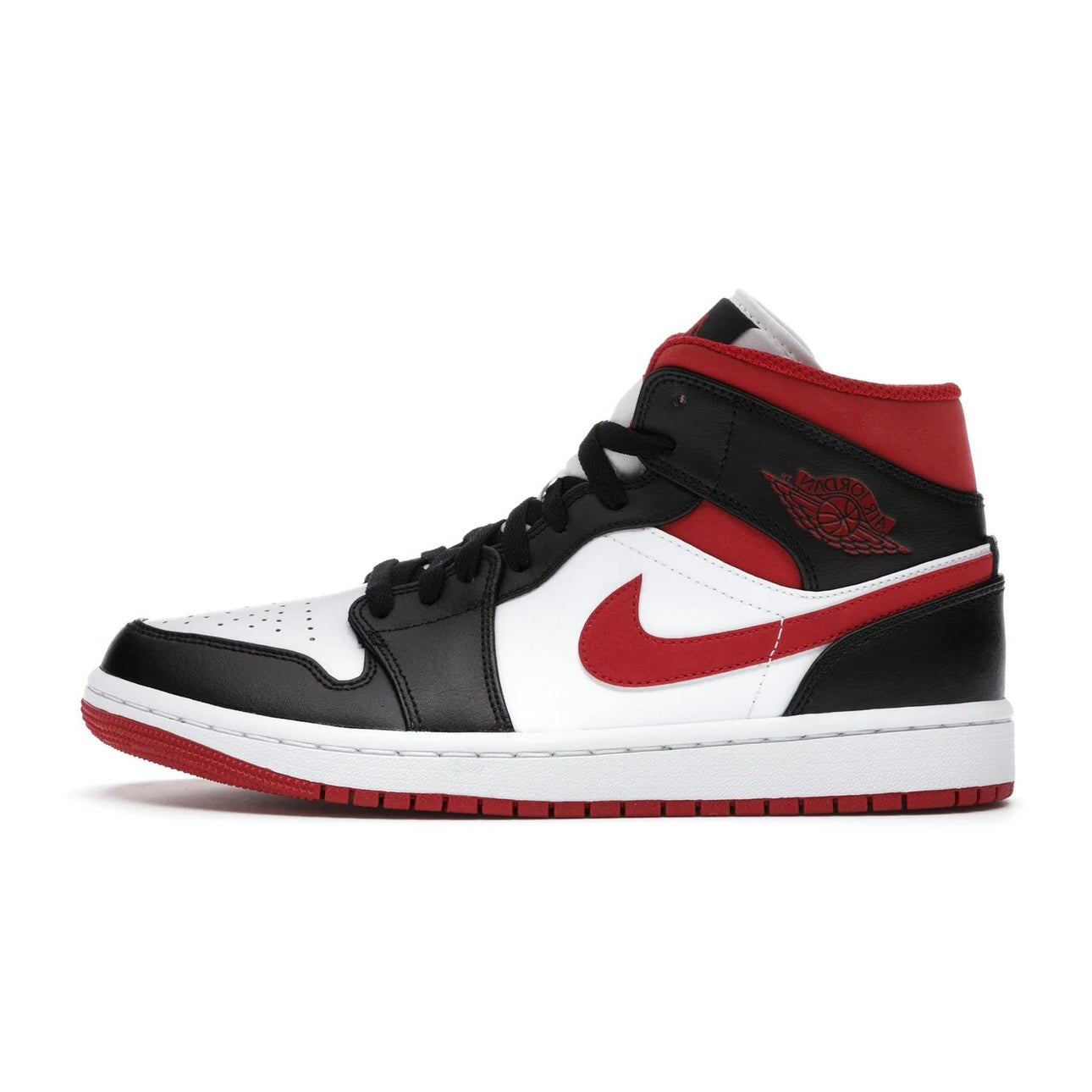 Jordan 1 Mid Gym Red Black White