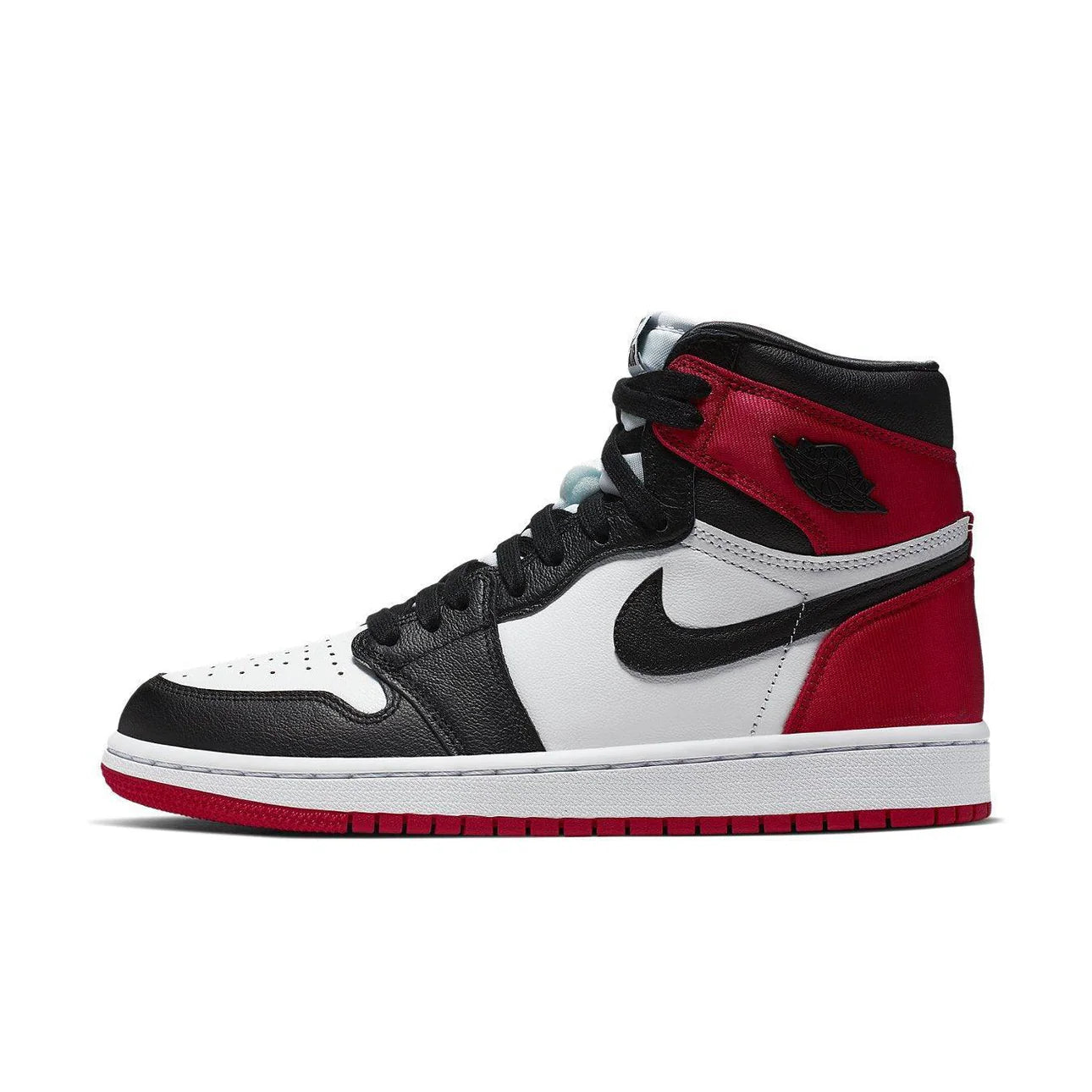 Jordan 1 Retro High Satin Black Toe (W)