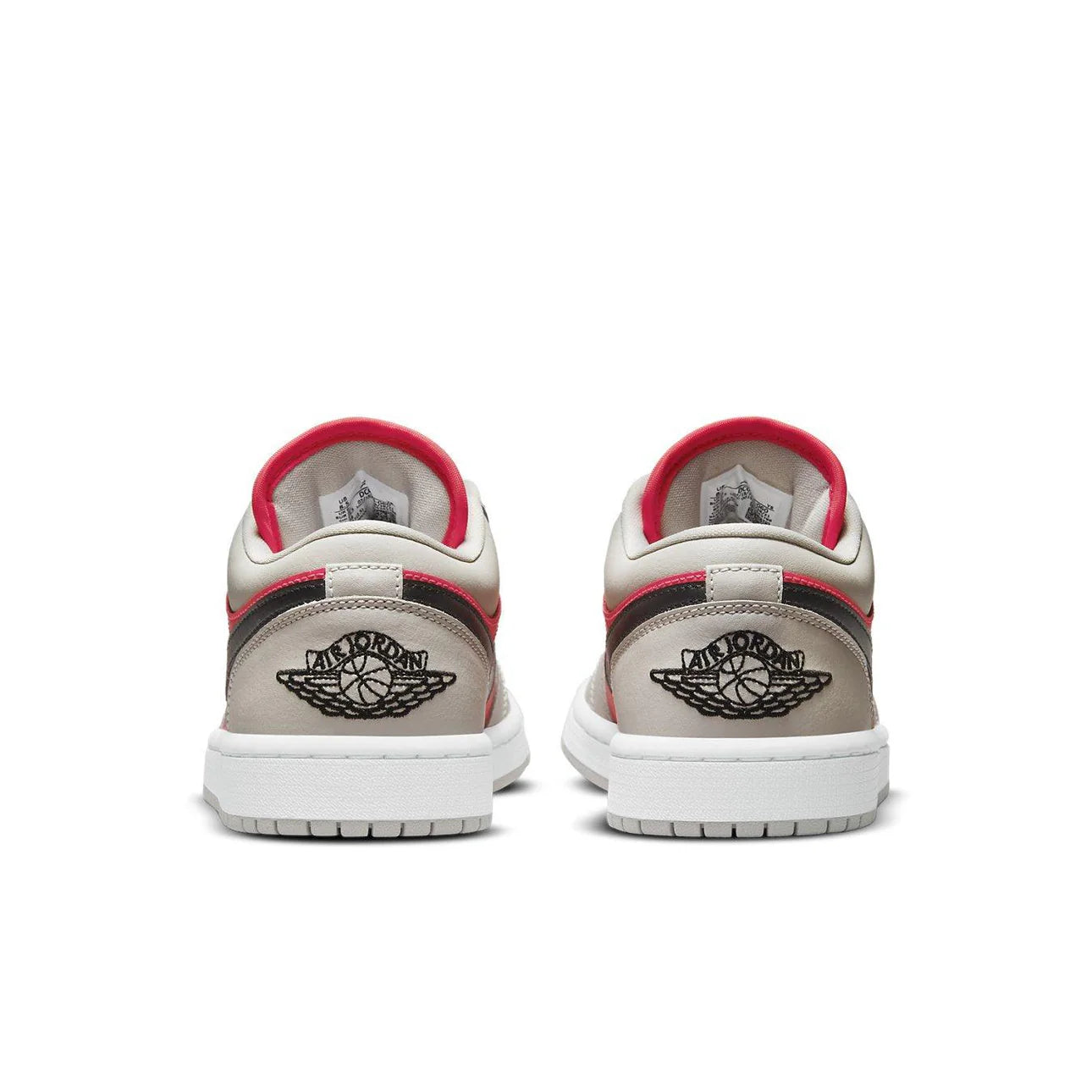 Jordan 1 Retro Low Light Iron Ore Siren Red (W)