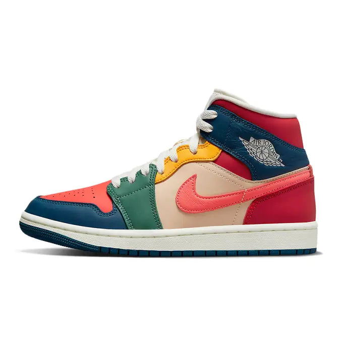Jordan 1 Mid Seven-Colour