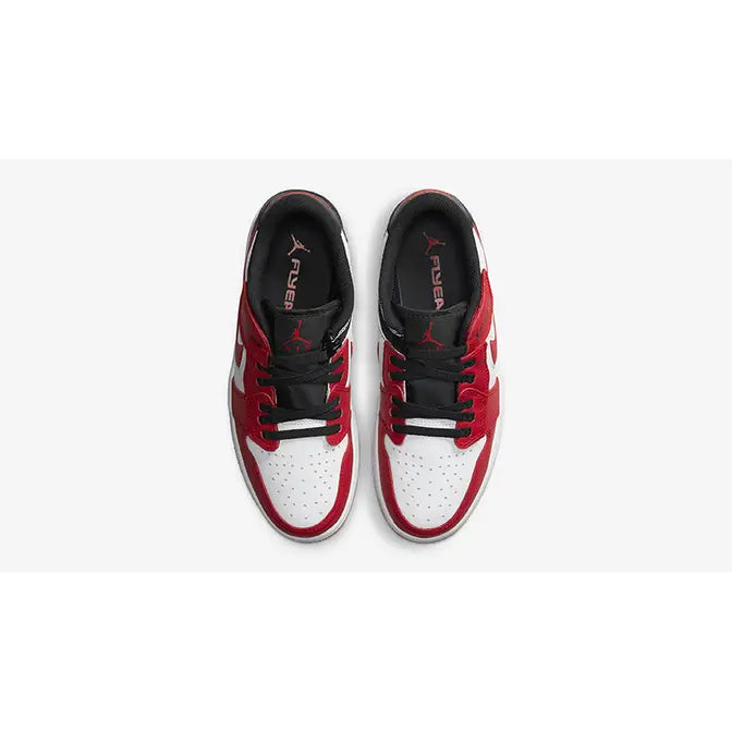 Jordan 1 Low Flyease Red Black