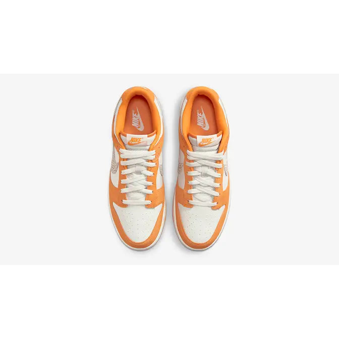 Nike Dunk Low Safari White Orange