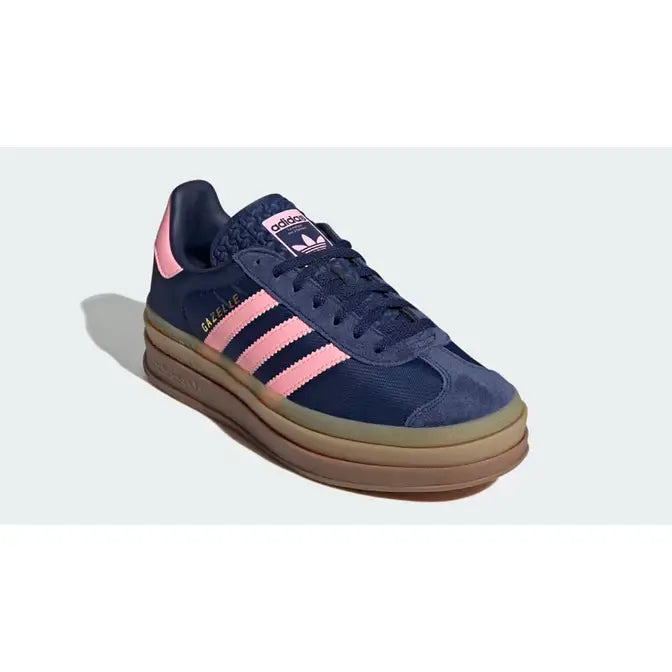 Adidas Gazelle Bold Dark Blue Pink Spark