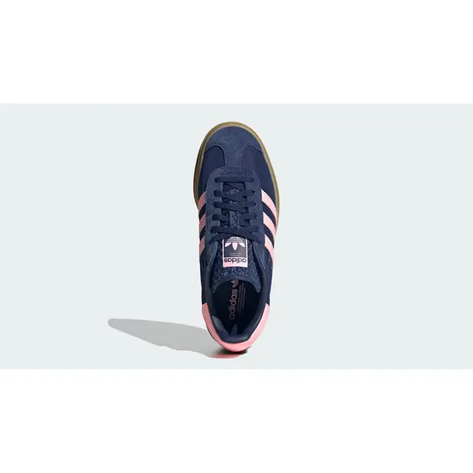 Adidas Gazelle Bold Dark Blue Pink Spark