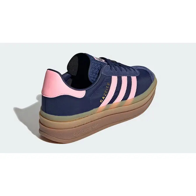Adidas Gazelle Bold Dark Blue Pink Spark