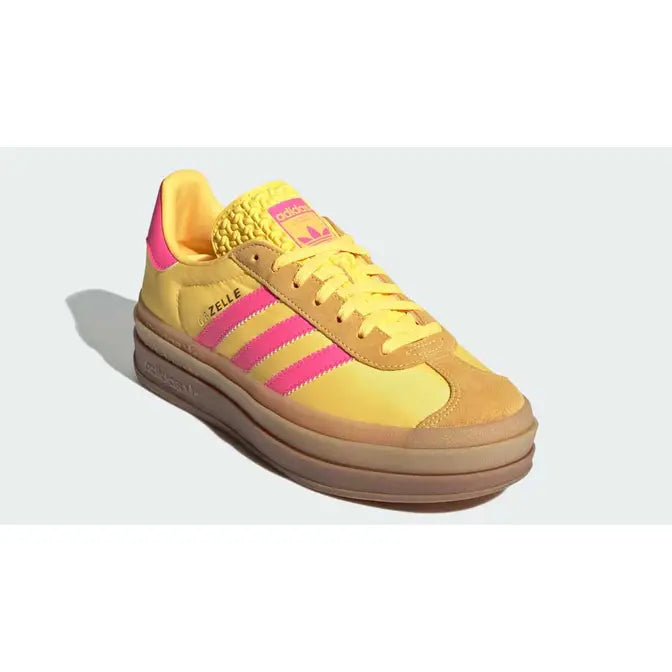 Adidas Gazelle Bold Yellow Pink