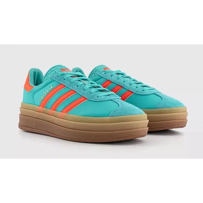 Adidas Gazelle Bold Mint Rush Orange