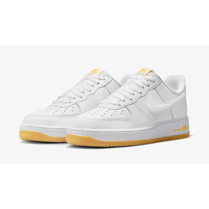 Nike Air Force 1 Low '07 White University Gold Gum
