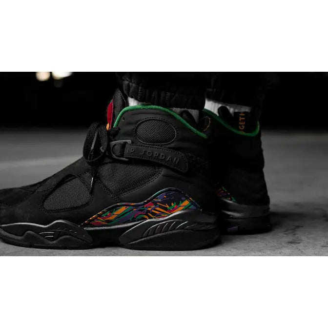 Jordan 8 Tinker Air Raid Black