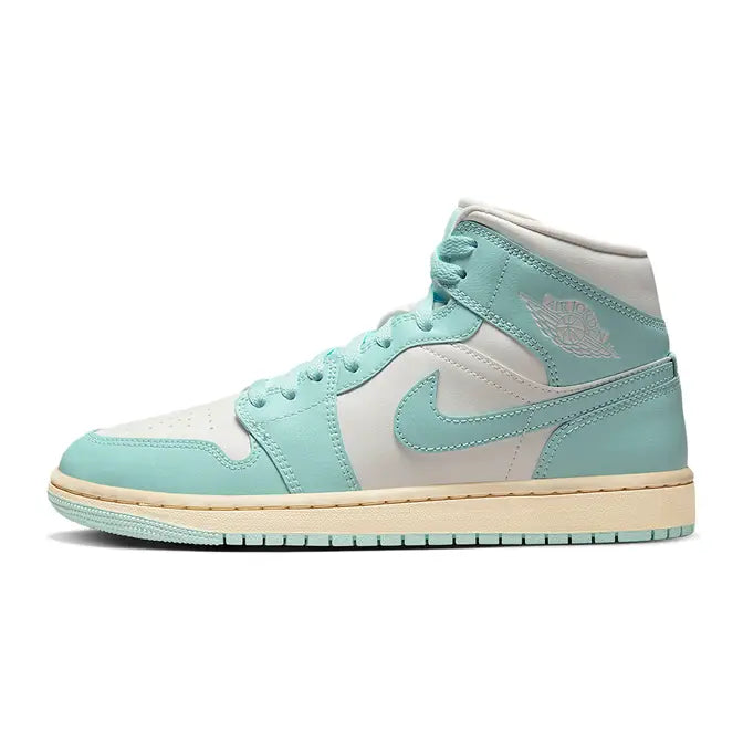 Air Jordan 1 Mid "Light Dew" WMNS