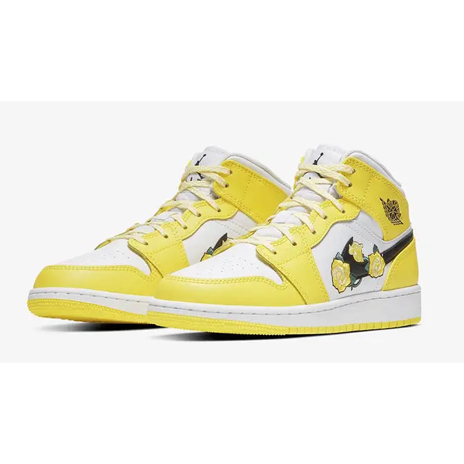 Jordan 1 Mid Dynamic Yellow GS