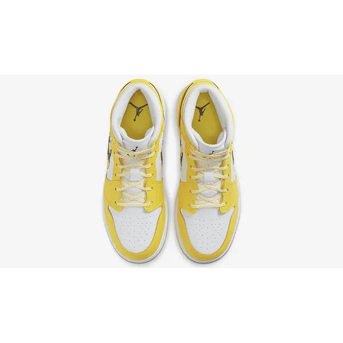 Jordan 1 Mid Dynamic Yellow GS
