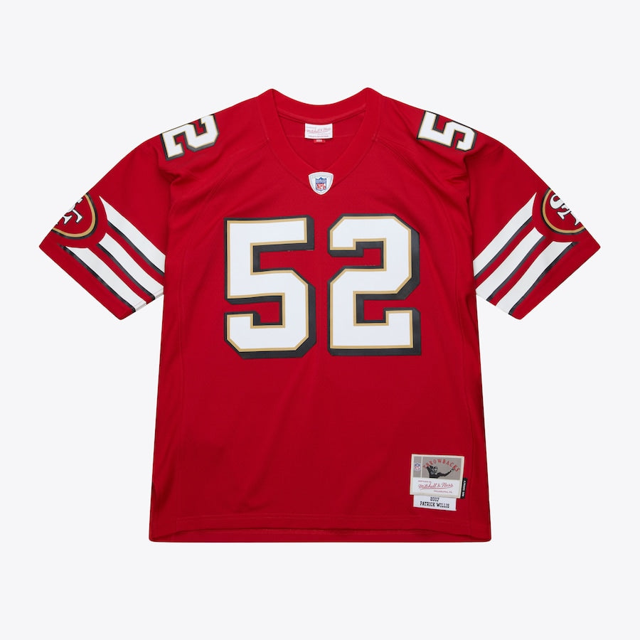 Men's Patrick Willis Scarlet San Francisco 49ers 2007 Legacy Jersey