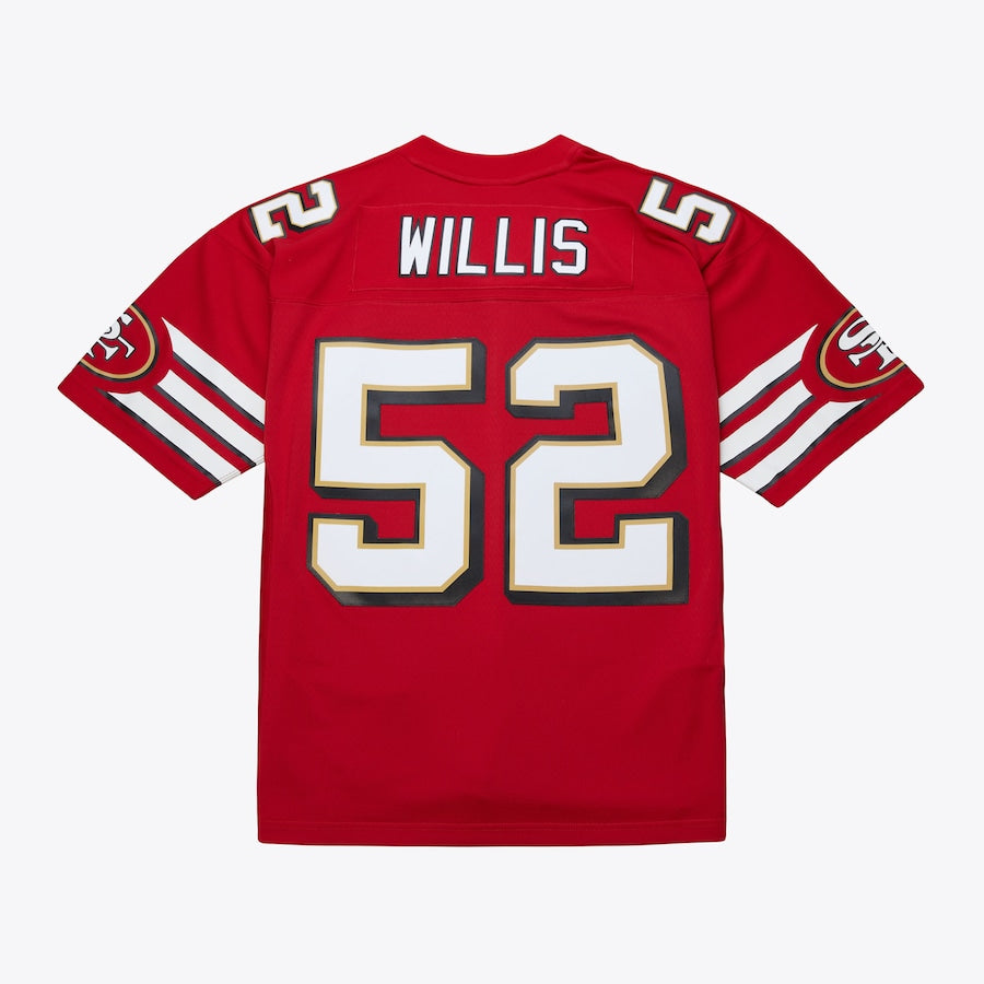 Men's Patrick Willis Scarlet San Francisco 49ers 2007 Legacy Jersey