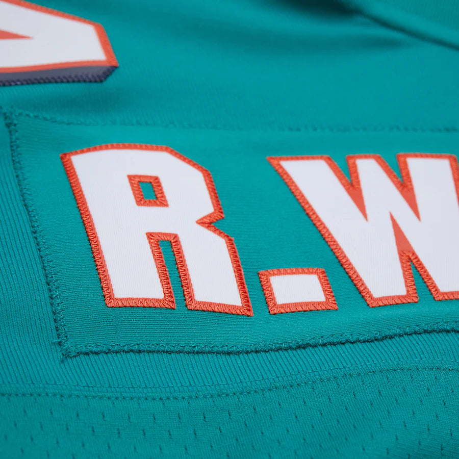 Men's Ricky Williams Aqua Miami Dolphins 2002 Legacy Jersey