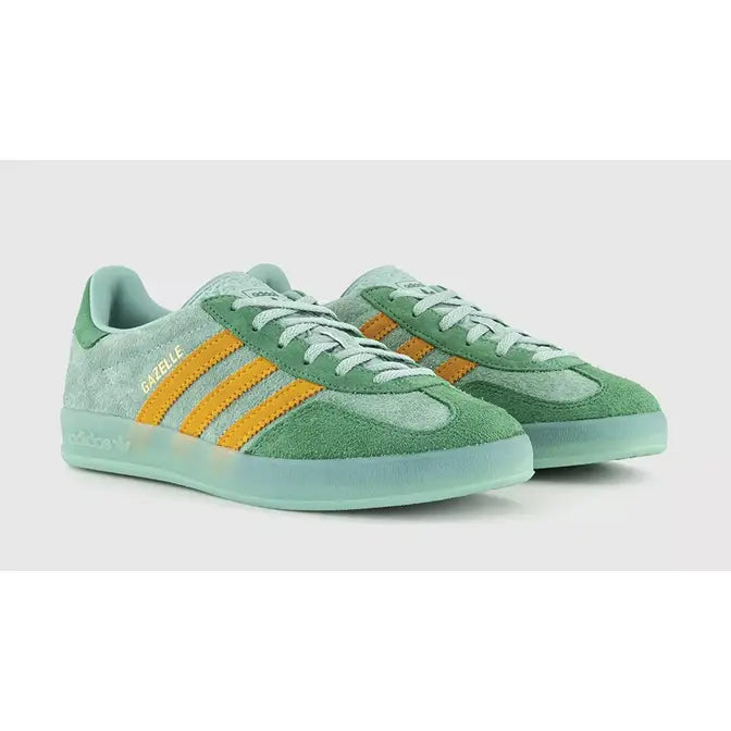 Adidas Gazelle Indoor Hazy Green Yellow