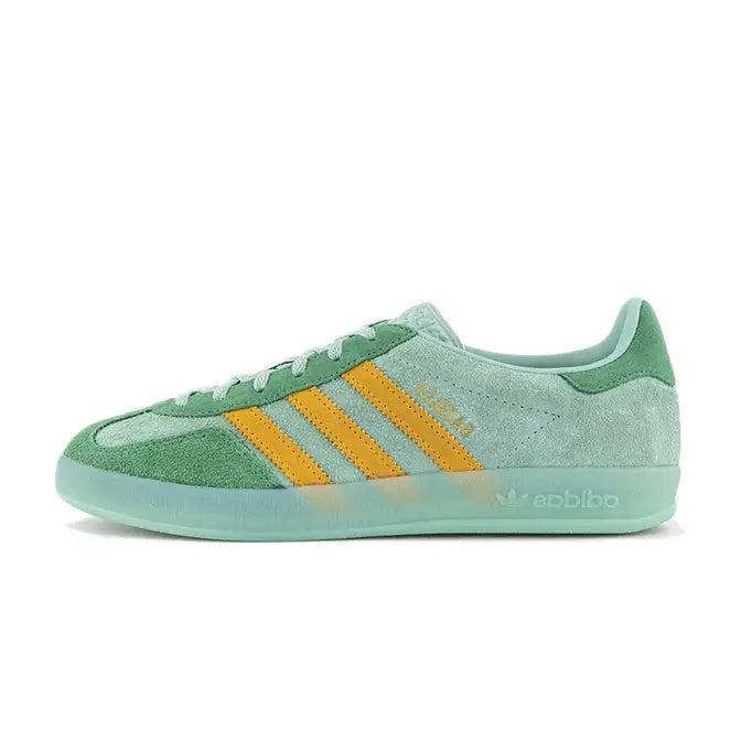 Adidas Gazelle Indoor Hazy Green Yellow