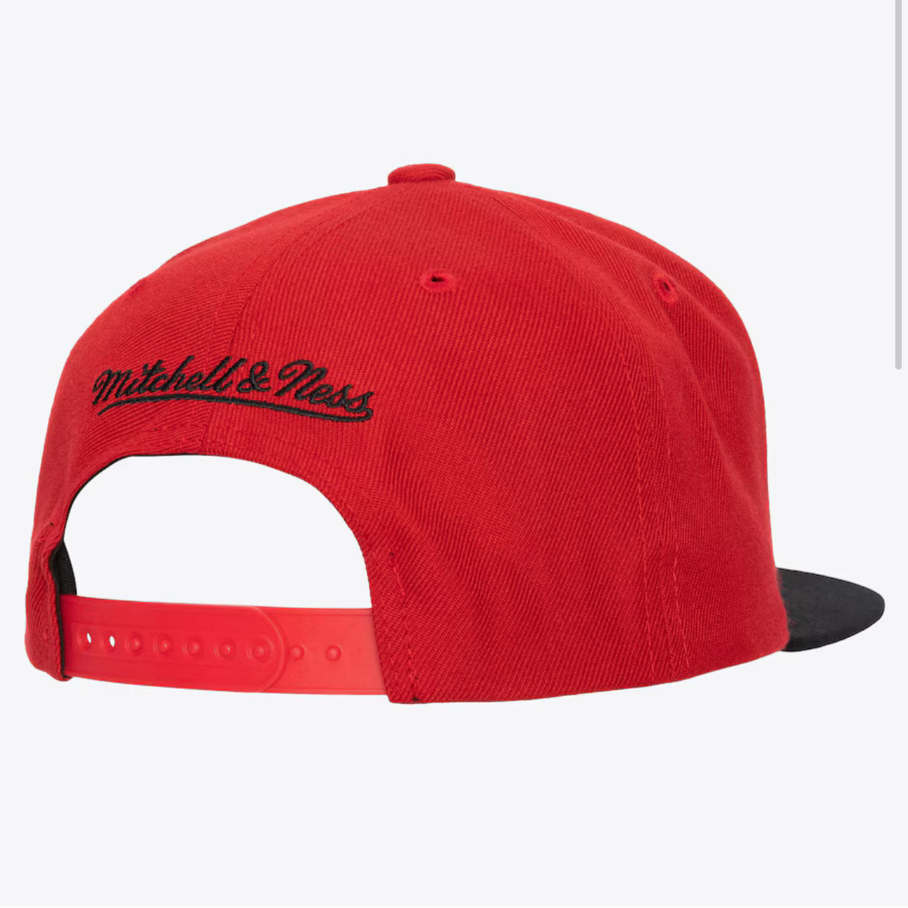 Men's Red/Black Chicago Bulls Team 2-Tone 2.0 Snapback