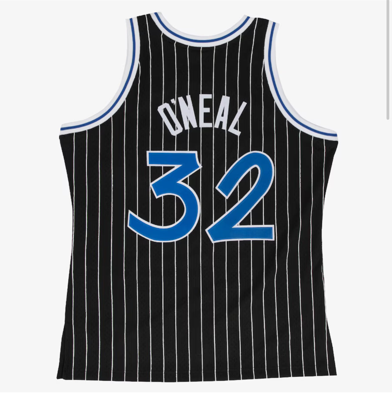 Men's Shaquille O'Neal Black Orlando Magic 1994/95 Hardwood Classics Swingman Player Jersey