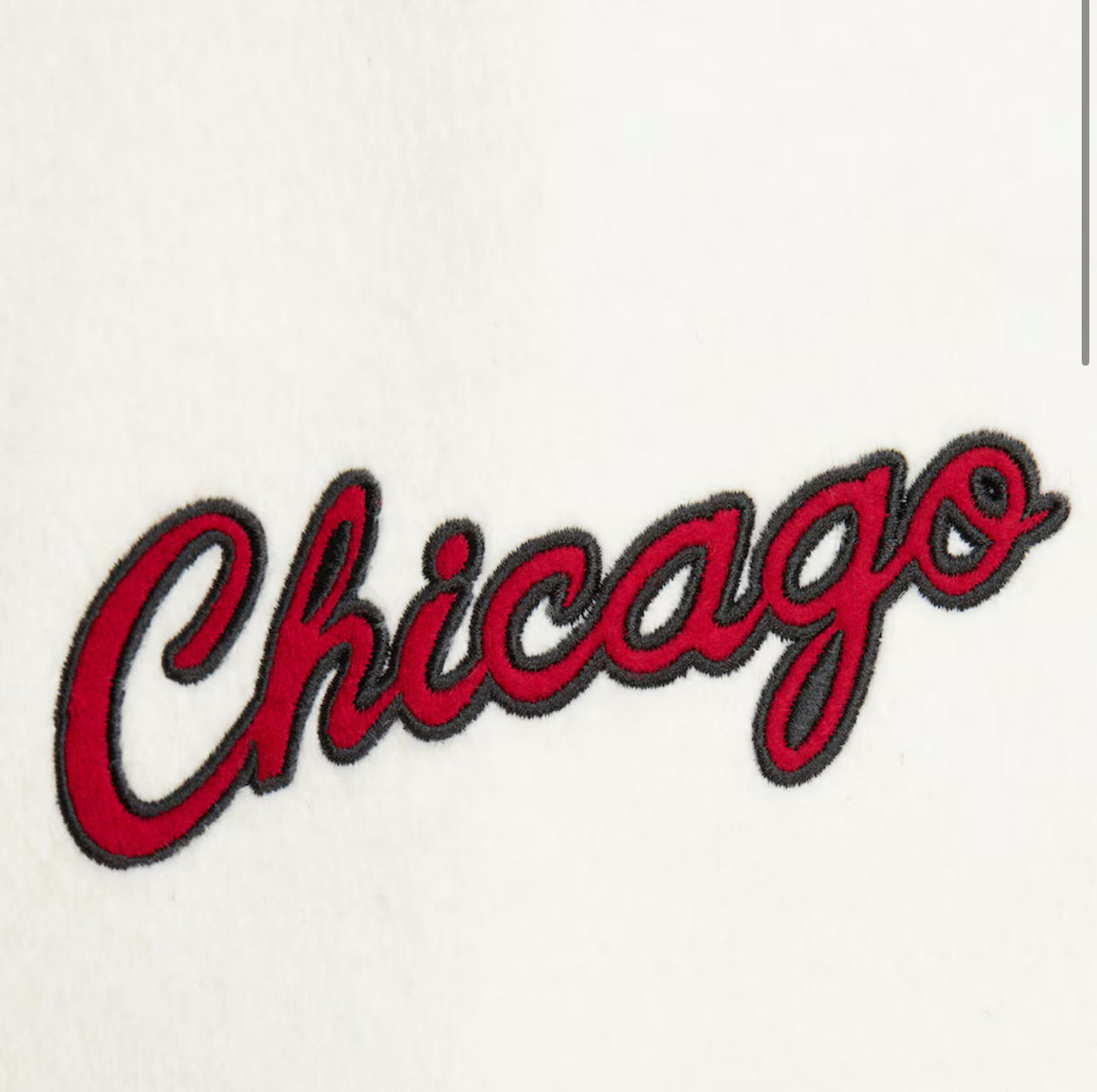 Men's Black Chicago Bulls Team History Vintage Logo Full-Snap Varsity Jacket