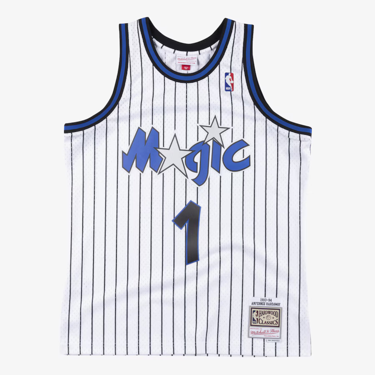 Men's Penny Hardaway White Orlando Magic 1993/94 Hardwood Classics Swingman Player Jersey