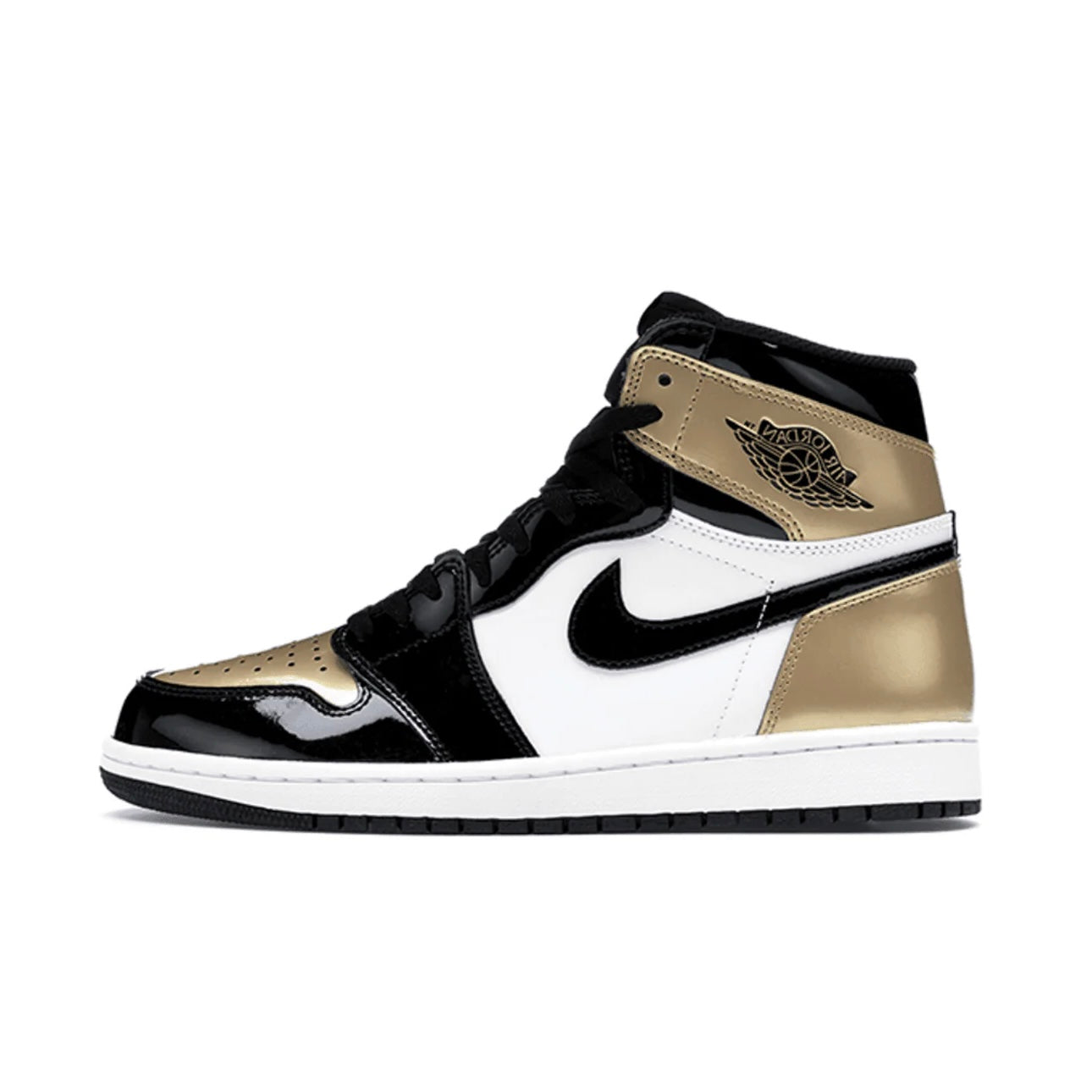 Jordan 1 Retro High NRG Patent Gold Toe