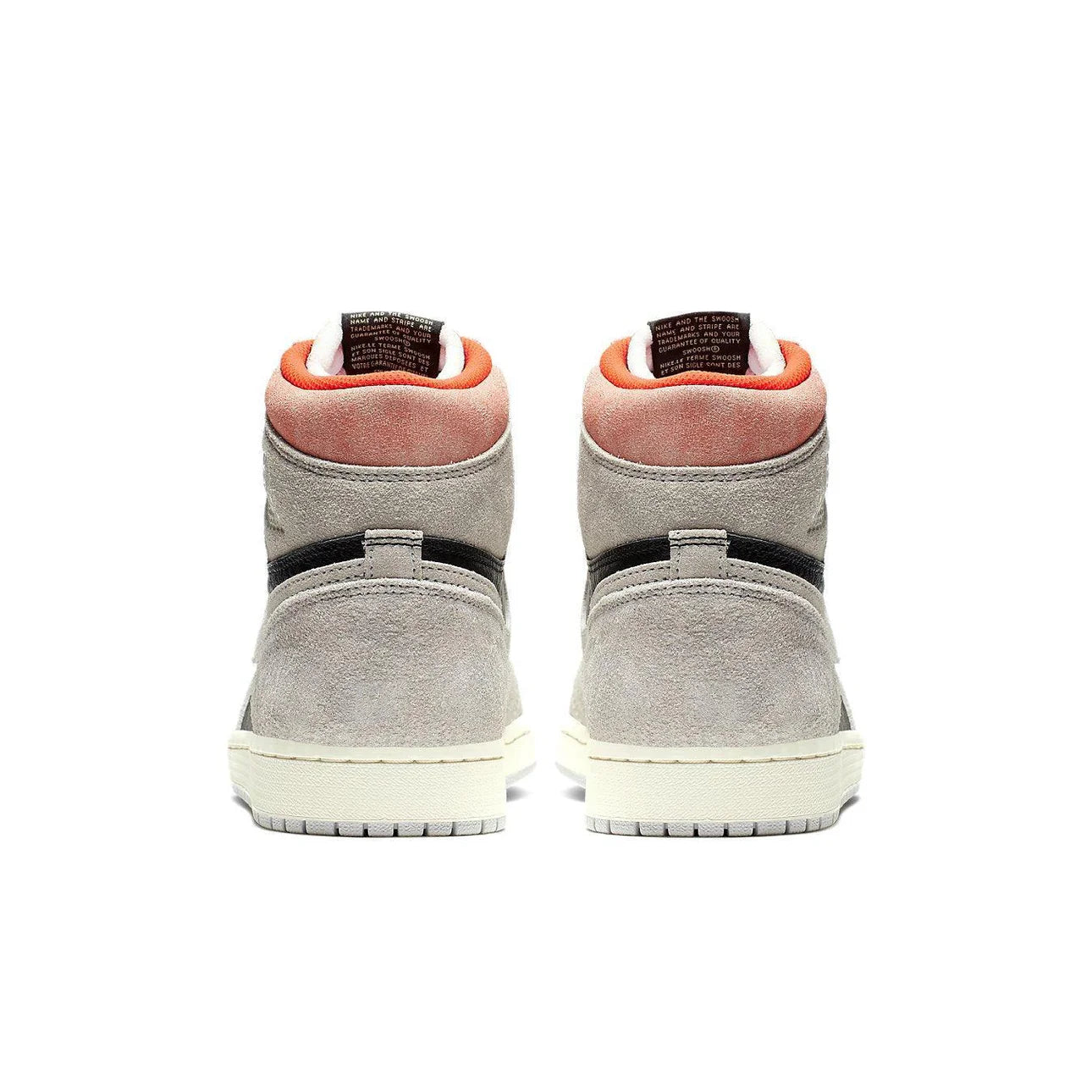 Jordan 1 Retro High Neutral Grey Hyper Crimson