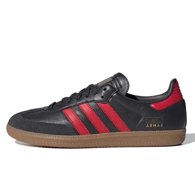 Adidas Originals Samba OG Carbon / Better Scarlet 