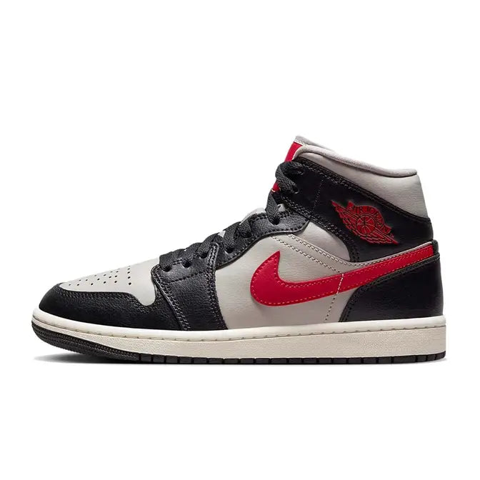 Jordan 1 Mid Black College Grey 
