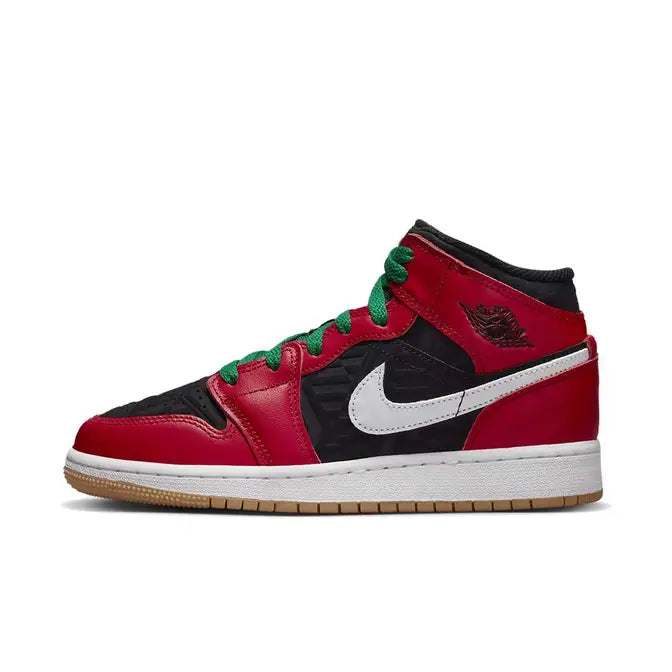 Jordan 1 Mid GS Christmas 