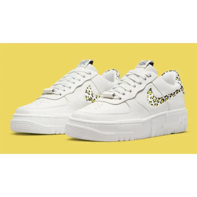 Nike Air Force 1 Pixel Leopard White