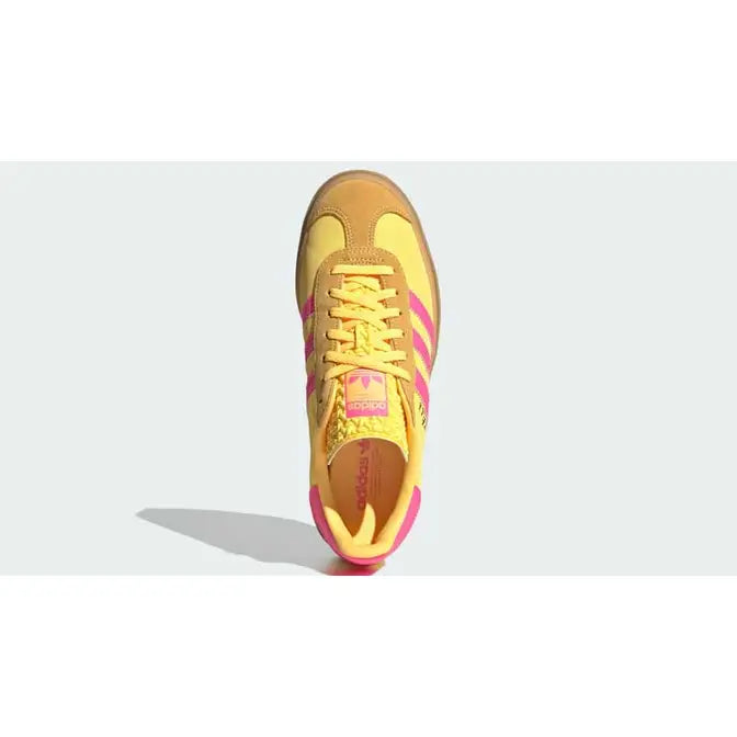 Adidas Gazelle Bold Yellow Pink