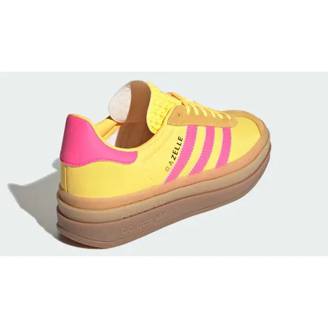 Adidas Gazelle Bold Yellow Pink