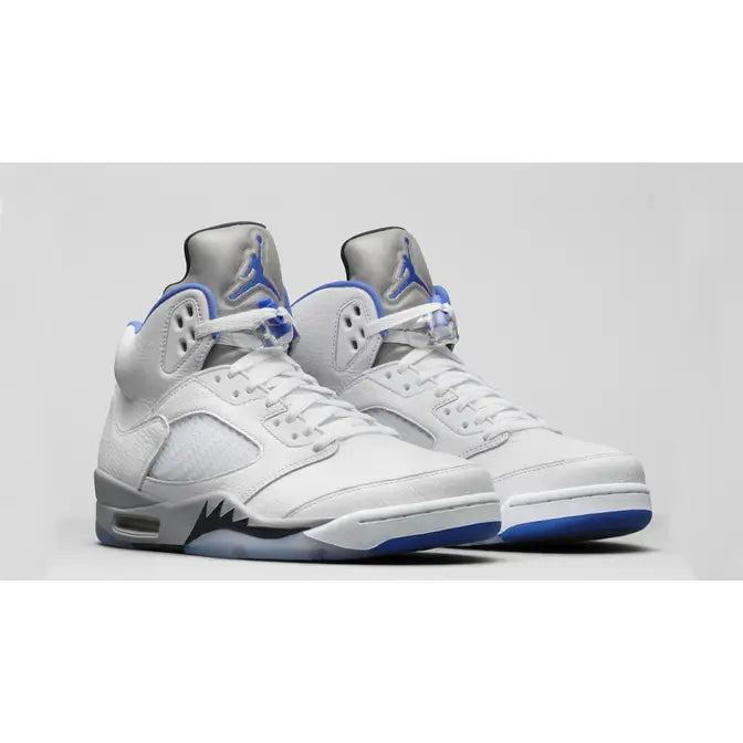 Jordan 5 Stealth 2.0 White Hyper Royal