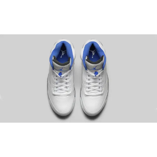 Jordan 5 Stealth 2.0 White Hyper Royal