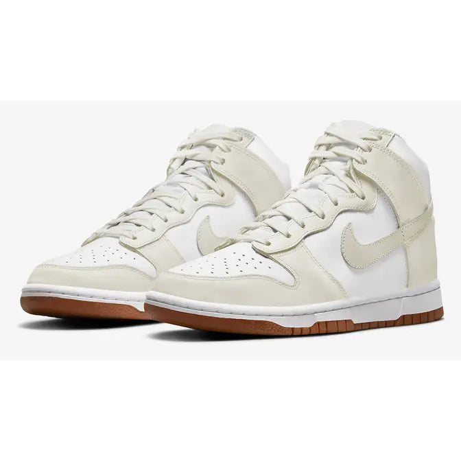 Nike Dunk High White Gum 