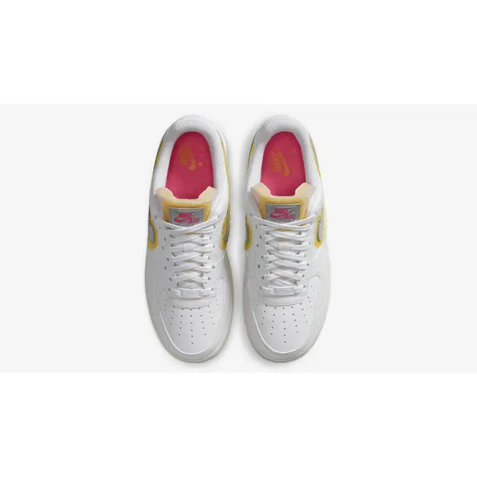 Nike Air Force 1 Low '07 LX White Metallic Silver Gold (Women's)