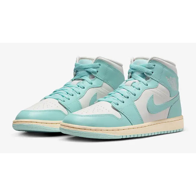 Air Jordan 1 Mid "Light Dew" WMNS