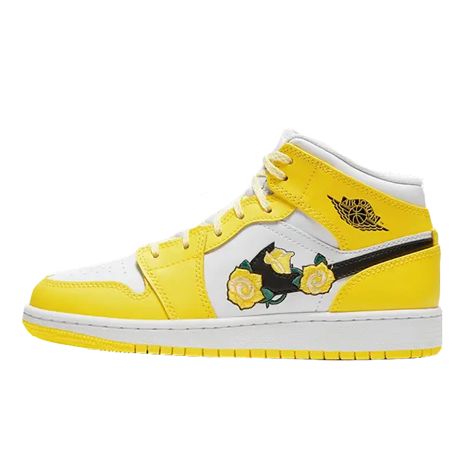 Jordan 1 Mid Dynamic Yellow GS