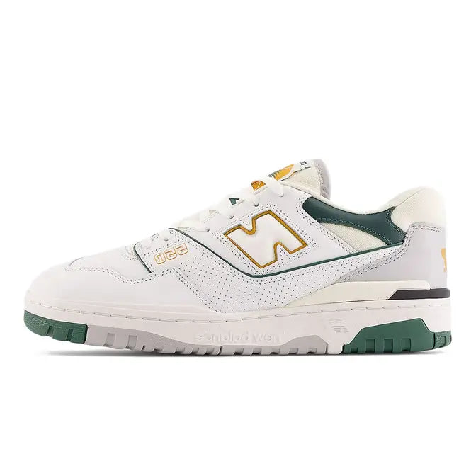 New Balance 550 White Nightwatch Green