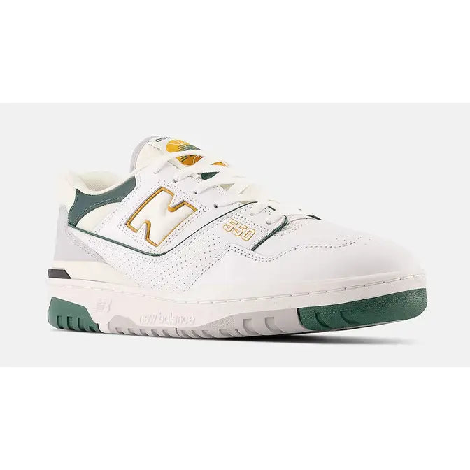 New Balance 550 White Nightwatch Green