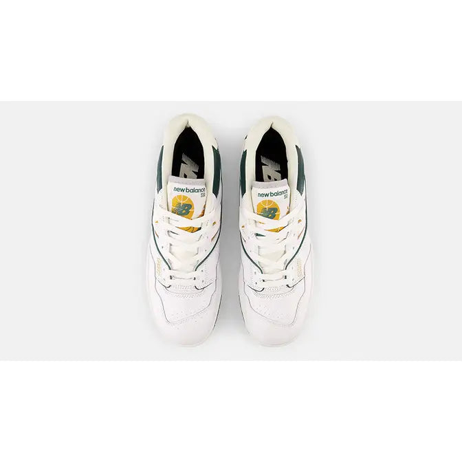New Balance 550 White Nightwatch Green 